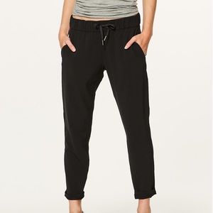 Lulu lemon On The Fly Pants Black